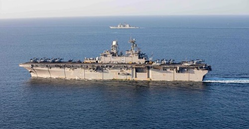 The US Navy cites the potential for hybrid power like that employed by the amphibious assault ship USS