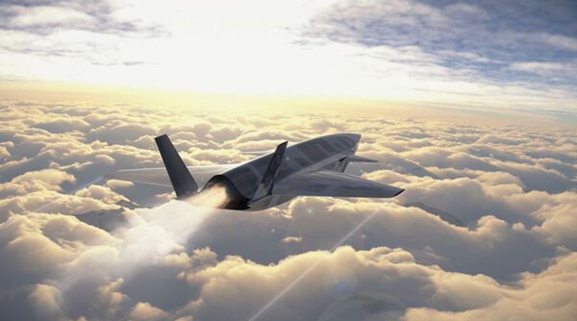 Concept art of the MIUS unmanned combat aerial vehicle being developed by Baykar Makina.
