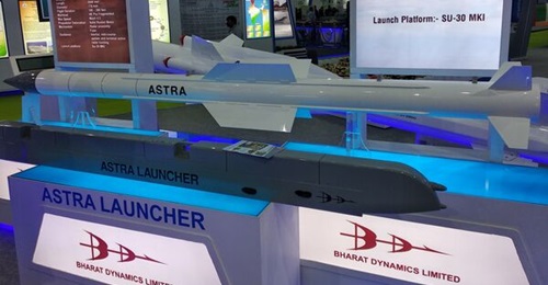 BDL has secured a contract to supply Astra Mk I BVRAAM and associated systems to the Indian Air Force and Indian Navy. The Astra Mk I is in service and the latest order marks the beginning of serial production.