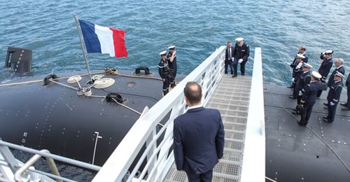 The French Navy's first-of-class next-generation nuclear-powered attack submarine 
        
         was commissioned into service in Brest on 3 June 2022.