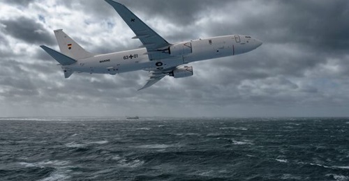 An artist's impression of the P-8A Poseidon MMA in German Navy service.