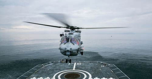 A Norwegian NH90 operating from the cost guard vessel KV 
        
        . The country has determined that it cannot bring the helicopter type up to the standard it requires, and has terminated its contract with NHIndustries.