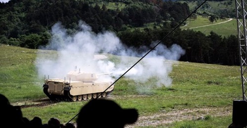 Kongsberg's RT40 Protector integrated onto a Milrem Type-X UGV.