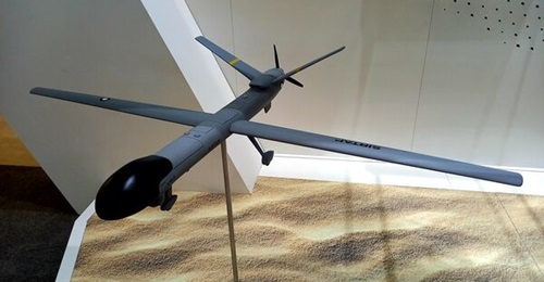 A 1/10 model of the SIRTAP unmanned aircraft was displayed at the Eurosatory 2022 event in Paris. Having launched the project with Colombia, Airbus expects Spain to join to formally launch development.