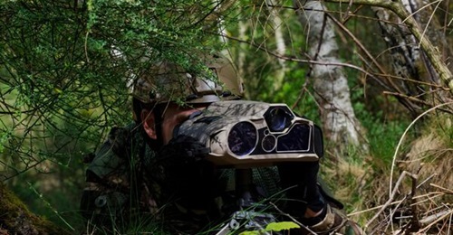 Thales has launched the VisioLoc geolocation system for the latest versions of its Sophie handheld thermal imagers. Sophie Ultima is pictured here.