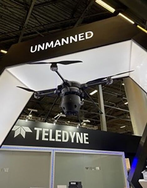 Teledyne FLIR Defense launched new UAS biological detector payload at Eurosatory 2022.