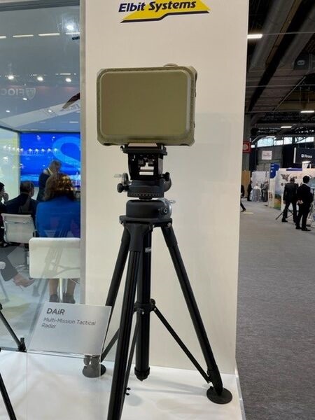 Elbit Systems launched DAiR - a new multimission tactical radar - at Eurosatory 2022.