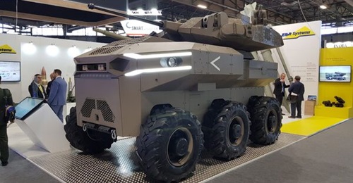 The BLR Mk 2 at Eurosatory 2022.