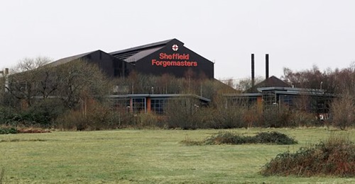 Sheffield Forgemasters is located in Sheffield, England.