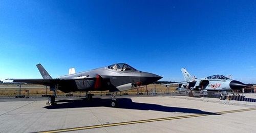 With Germany set to massively increase its defence spending, aviation projects, such as replacing the Luftwaffe's Tornado aircraft with the F-35 (both seen here at ILA 2022) and additional Eurofighters, are the big winners.