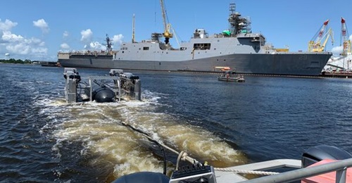 HII confirmed the successful demonstration of launch, operation, and recovery of company-built large-diameter unmanned underwater vehicles (LDUUVs) using an amphibious warship.