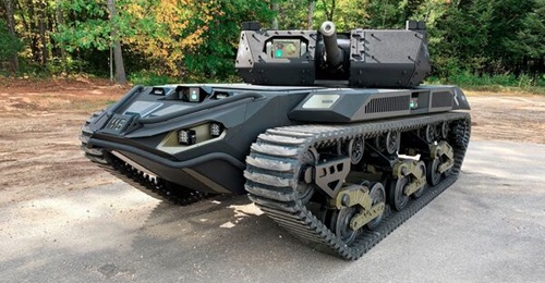 The Hydrocore suspension will be tested on Textron Systems M5 unmanned ground vehicle (UGV).