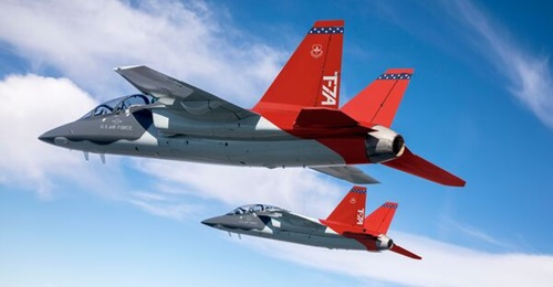 Boeing redesigned some elements of the T-7A to prevent damage because of bird strikes.