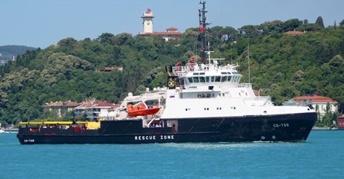 The Russian Navy tug 
        
         was operated by the Black Sea Fleet. It entered service in 2017.