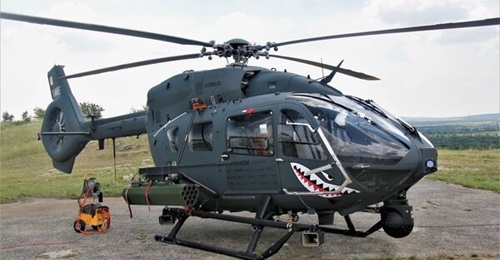 The H145M fitted with the HForce weapon system (pictured here), will provide Cyprus with a highly effective light attack helicopter capability.