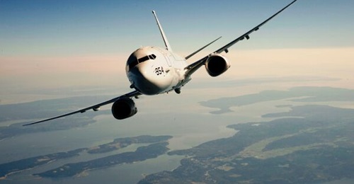 The US Navy flew a Boeing P-8A Poseidon maritime patrol aircraft over the Taiwan Strait on 24 June 2022.