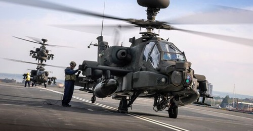 Meggitt provides ammunition handling systems for military aircraft, including the Apache attack helicopter.
