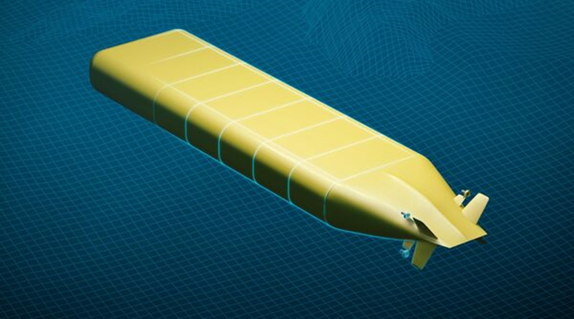 Conceptual art of ThyssenKrupp Marine Systems' Modifiable Underwater Mothership project.