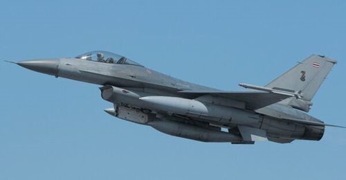 Thailand scrambled two F-16s after a Myanmar MiG-29 violated Thai airspace on 30 June 2022.