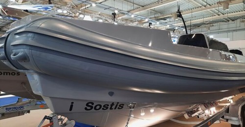 Barracuda 747 Multi-Mission USV shown at DEFEA 2021.