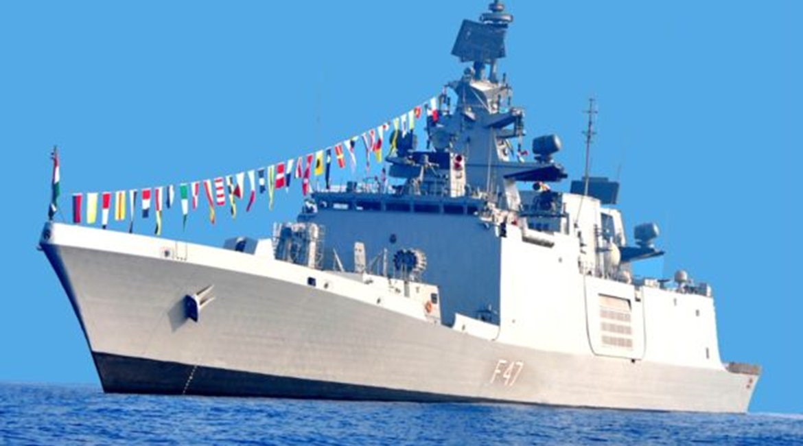 Guided-missile frigate 
        
         will be one of four warships comprising an IN task force that will soon set out on a months-long deployment to Southeast Asia, the South China Sea, and the Western Pacific.