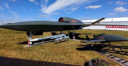 BAE Systems showcased some of its new UAV design concepts at the Royal International Air Tattoo just ahead of the Farnborough Airshow.