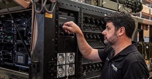 The deployable data centre assembly (pictured above) is one of the final capabilities being developed by Boeing as part of Currawong's 'Release 3'.