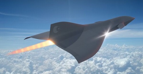 The Concept V hypersonic aircraft was revealed at the Farnborough Airshow.