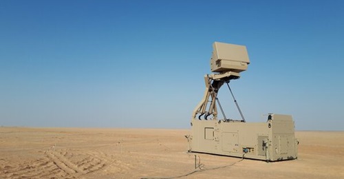 One of the posters at the Iraqi Air Defence headquarters included this photograph of the Thales Ground Master 200.
