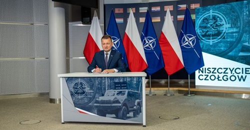 Polish Deputy Prime Minister and Minister of National Defence Mariusz Blaszczak on 20 July approved a framework agreement on the production of Ottokar-Brzoza tank destroyers for the Polish army.