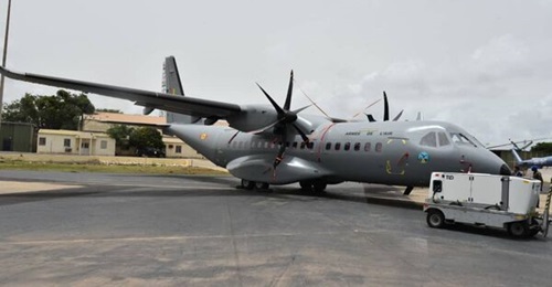 The Senegalese Air Force's new C295.