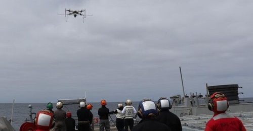 The US Navy conducted a UAS demonstration aboard USS 
        
         (DDG 60).