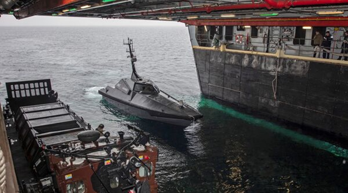 The Royal Navy is using autonomous vehicles as part of its drive to reduce fuel consumption.