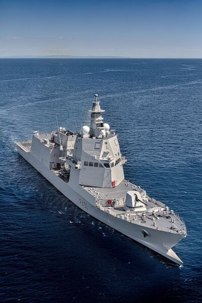 The Italian Navy's first PPA, ITS 
        
        , has embarked on its maiden deployment. During the four-month mission the PPA will participate in international exercises in the Mediterranean, the Red Sea, and the Indian Ocean.