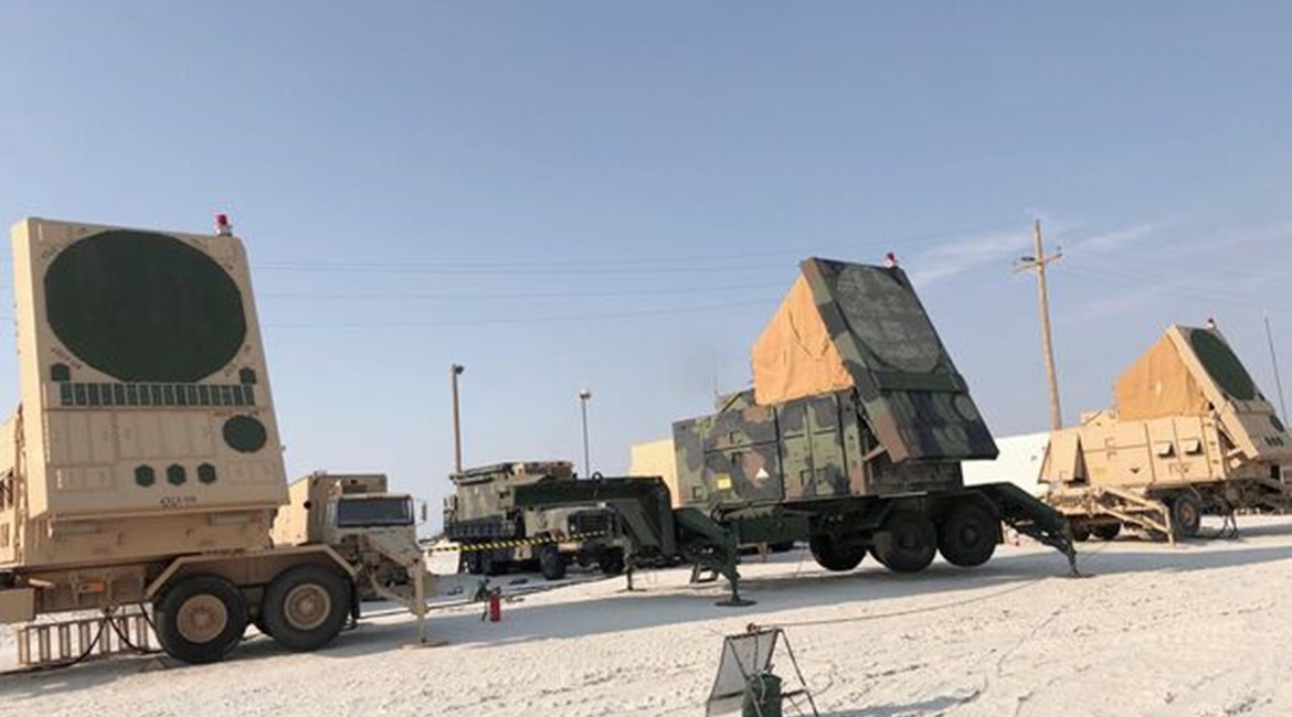 Backup Patriot radars were stationed at White Sands Missile Range in case they are needed for the 2020 Integrated Battle Command System (IBCS) limited user test conducted by the US Army. IBCS uses multiple sensors and effectors to extend the 'battlespa...