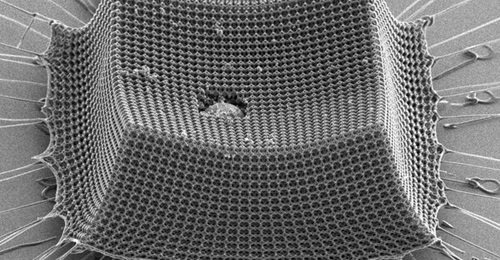 ARL has funded research on nanoarchitectured materials, which could provide benefits in lightness and resilience.
