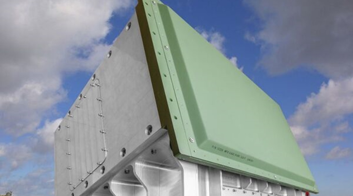 An image of the Lockheed Martin-built Sentinel A4 radar enabled with Orolia's M-Code-capable PNT solution.