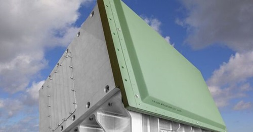An image of the Lockheed Martin-built Sentinel A4 radar enabled with Orolia's M-Code-capable PNT solution.