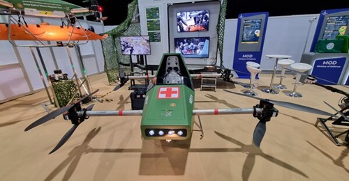 The MERT-P delivery aircraft by Pulse Science can be operated in manned and unmanned configurations.
