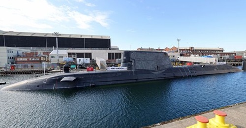 The UK Royal Navy's fifth Astute-class nuclear-powered attack submarine, HMS 
        
        , was commissioned into service at BAE Systems' yard in Barrow-in-Furness, North West England, on 31 August. Australian submariners will join RN cre...