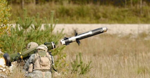 Javelin anti-armour systems are among the weapon systems the United States has provided to Ukraine.