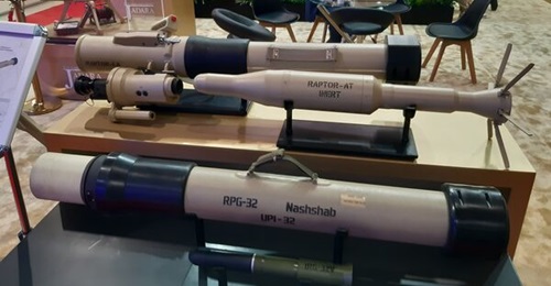 The Raptor (top) features a Jadara-designed rocket.