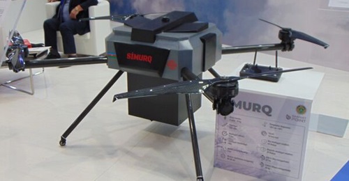 Simurq UAV in its cargo configuration.