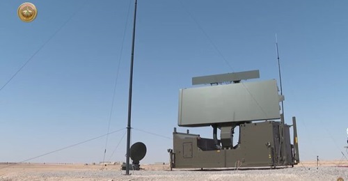 Iraq's first Thales GM403 air surveillance radar.