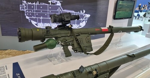 Estonia has ordered the Piorun MANPADS, pictured here at MSPO 2022.