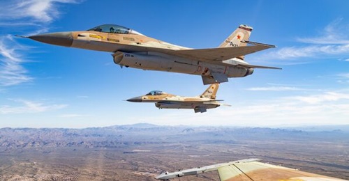 Top Aces' F-16s will begin providing 'Red Air' contractor-based training for the US Air Force from October.
