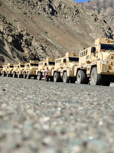 The Quick Reaction Fighting Vehicle-Medium has been designed to move infantry at high speed across various terrains, according to manufacturer Tata Advanced Systems Limited.