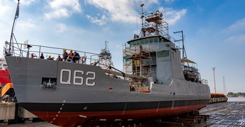 ARA
        
        (P-42) recently received an overhaul of ship systems.