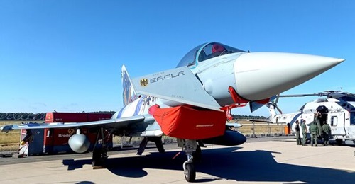 Seen in Luftwaffe service, the Eurofighter could be an option for Turkey should continuing discussions with the United States over the F-16 fail to yield results.