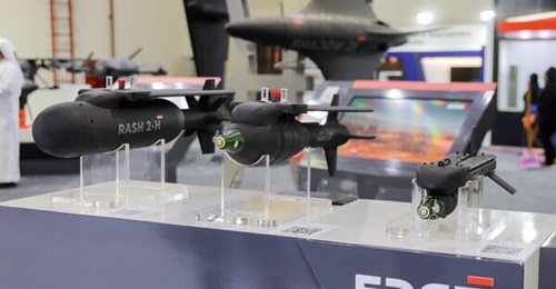 The RASH-2H (left) is a clean-sheet design, while the RASH-2M (middle) and RASH-1M (right) use modified mortar bombs.